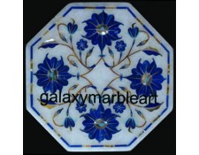 Agra marble inlay art box-OC401